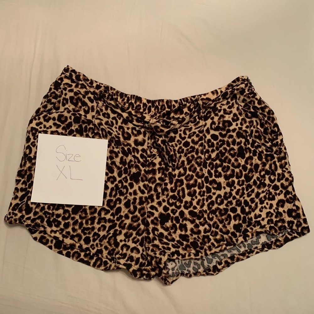Cheetah Print Shorts
